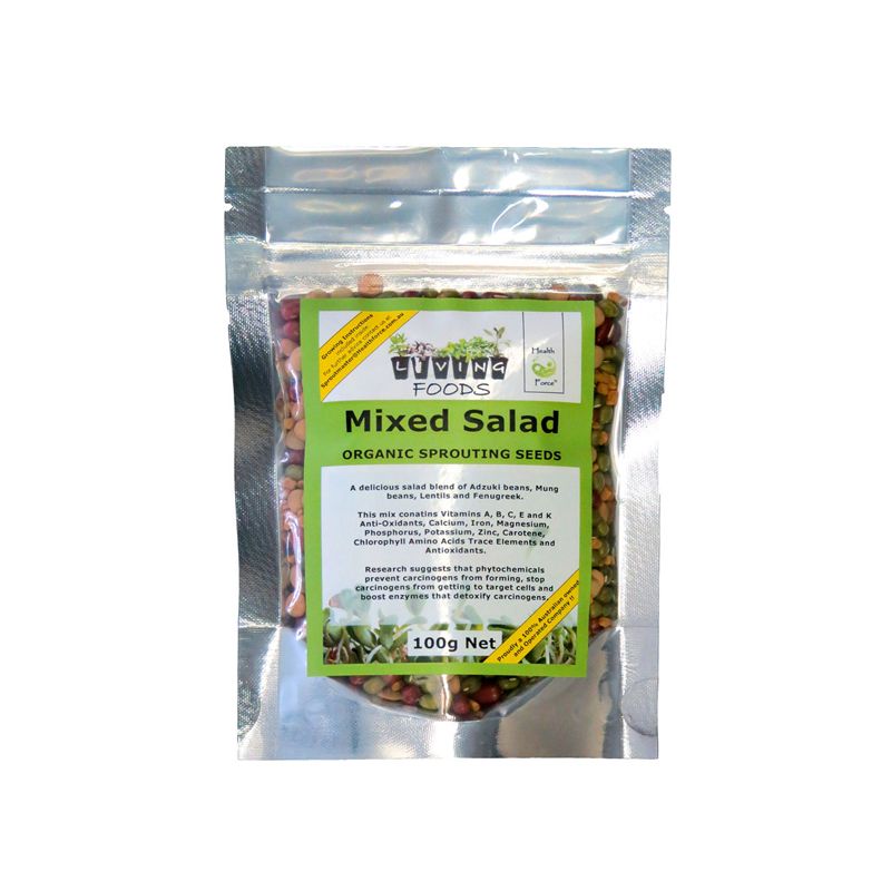 Mixed Salad Sprouting Seeds Health Force